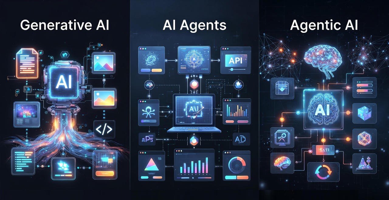 Gen AI vs AI Agents vs Agentic AI: Why the Distinction Matters Now ...