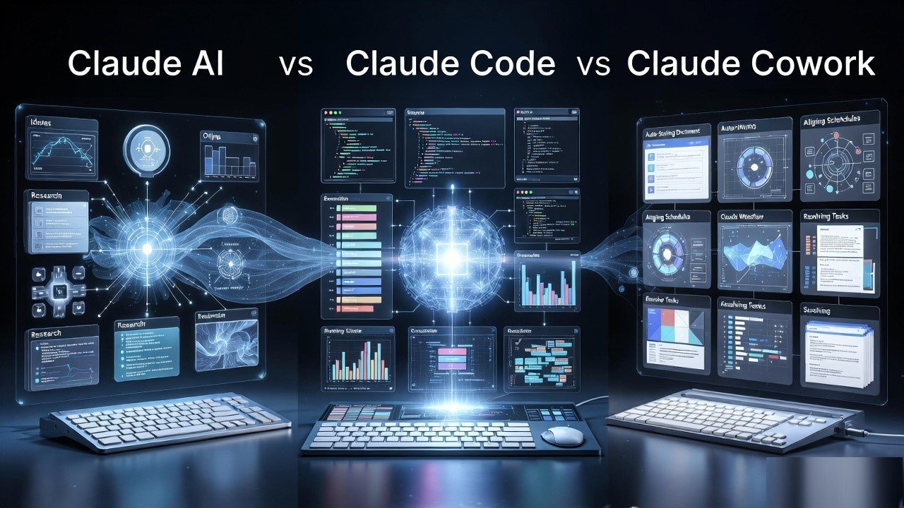 Claude AI vs Claude Code vs Claude Cowork: Which Anthropic Agent ...